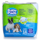 Tapete Higiênico Baby Pads 60x60cm com 14 unidades