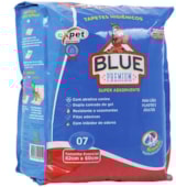 Tapete Higiênico Blue Premium 80x60cm com 7 unidades