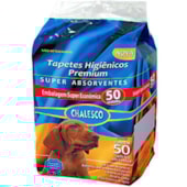 Tapete Higiênico Chalesco 90x60cm com 50 unidades