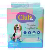 Tapete Higiênico Club Pet 60x60cm com 100 unidades