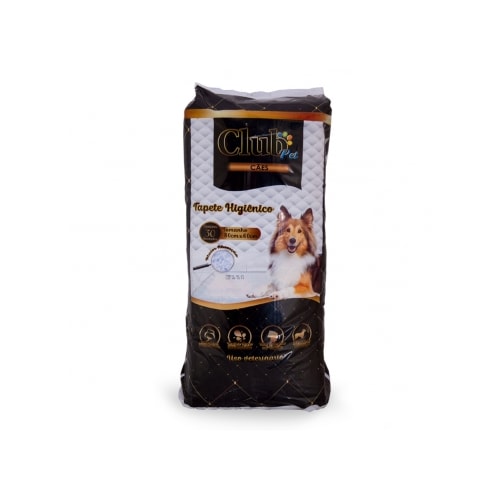 Tapete Higiênico Club Pet 80x60cm com 30 unidades