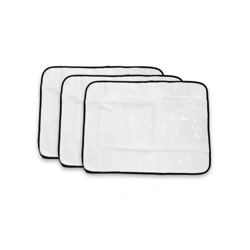 Tapete Higiênico Club Pet Lavável Médio 80x60cm com 3 unidades