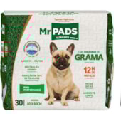 Tapete Higiênico Mr Pads Grama 80x60 com 30 unidades