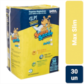 Tapete Higiênico Super Secão Max Slim 80x60cm com 30 unidades