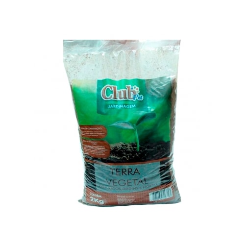 Terra Vegetal Club Pet Adubada 2kg