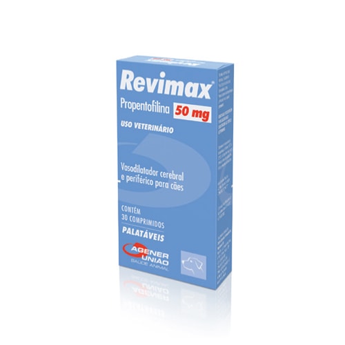 Vasodilatador Revimax 50mg com 30 comprimidos