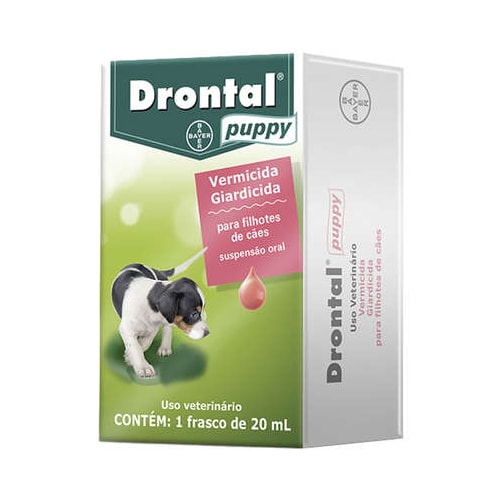 Vermífugo Drontal Puppy Filhotes 20ml