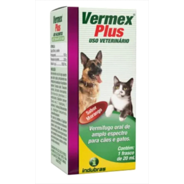 Vermífugo Vermex Plus 20ml