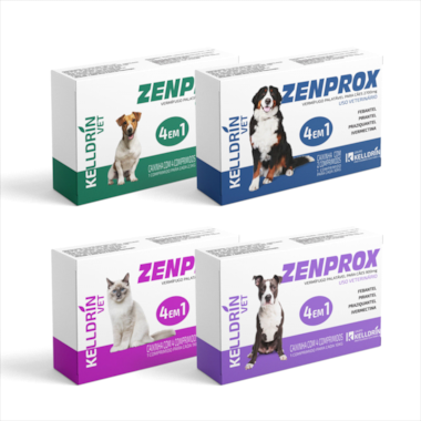 Vermífugo Zenprox Cães Pequenos 225mg