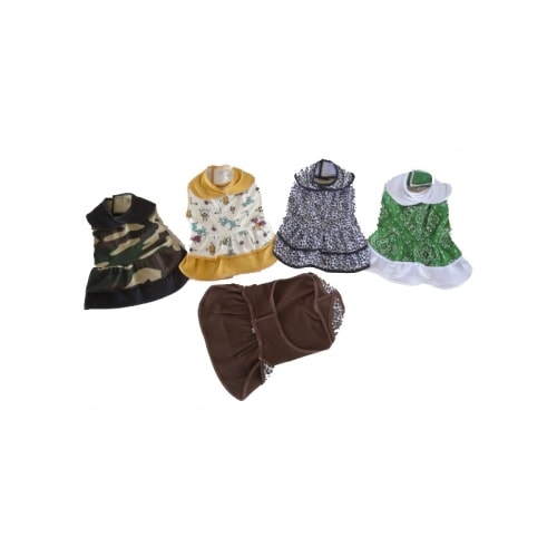 Vestido Club Pet Verão com Gola Mini